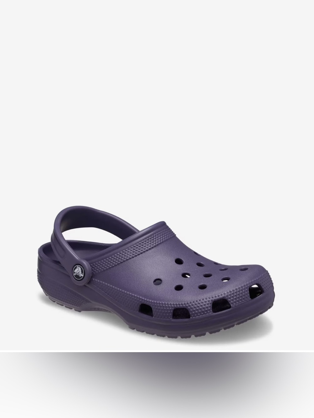 NWT - Crocs Classic Clogs for Women - Color Nightshade Purple - Size 6W/4M